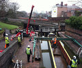 URW-376 working on the canal